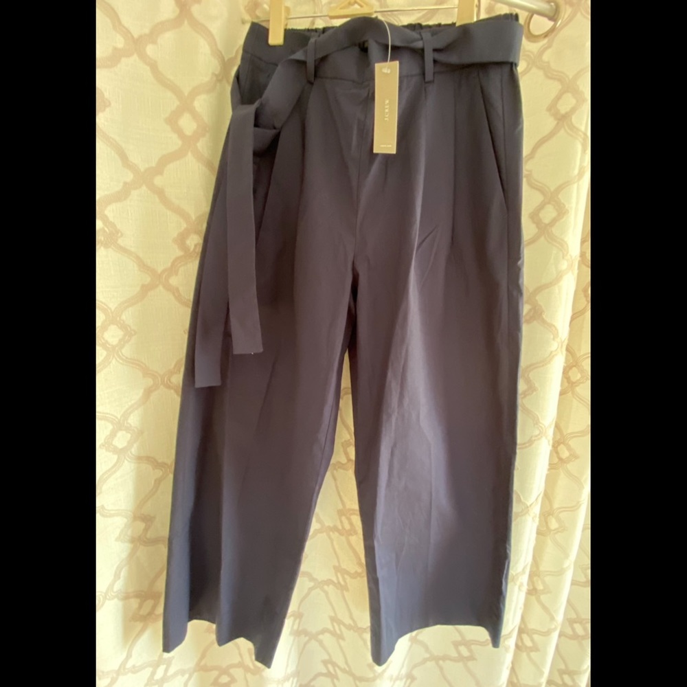 J. Crew Wide Leg Cropped Culottes